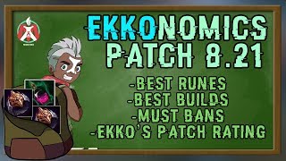 Maxske's Ekko | EKKONOMICS 8.21 ! EVERYTHING EKKO FOR PATCH 8.21! LAST S8 PATCH!