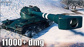 AMX 50 B игра за ВСЮ КОМАНДУ ? 11000+ dmg ? World of Tanks лучший бой на тт 10 уровня АМХ 50Б