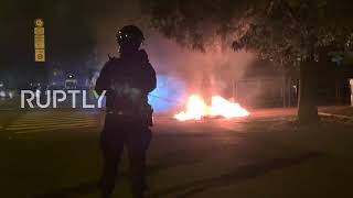 France: Violence as police clash with residents in Parisian suburb