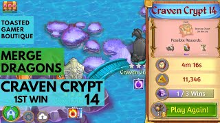 Craven Crypt 14 Merge Dragons 1st Win