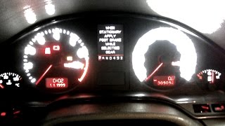 Как снять приборку audi A8. Замена светодиодов.