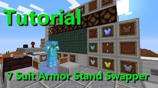 [Tutorial] Minecraft 7 Suit Armor Stand Swapper