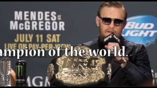 Conor McGregor; I'm still the featherweight champ