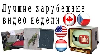 В тренде зарубежного ютуб. Лучшие видео недели.