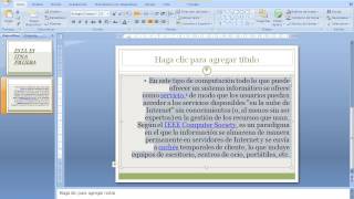 modificar texto en power point