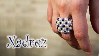 Aula de bijuteria: Anel de pérolas