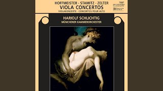 Viola Concerto No. 1 in D Major: I. Allegro