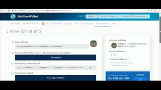 How To Create MyEtherWallet Account? or How To Create ERC20 Compatible Wallet ? Ep #2