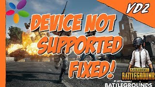 pubg mobile device not supported error-memu play Fixed