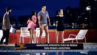 Teste de Fidelidade: Rapaz 'ataca' e convida atriz para casa de swing