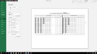 Microsoft Excel de tabloyu sayfaya ayarlama (sığdırma) A4 yatay