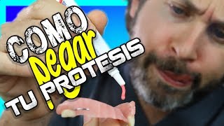 ?¿PORQUE se MUEVE mi DENTADURA POSTIZA? Como usar PEGAMENTO ?️‍♂️ en mi PROTESIS DENTAL REMOVIBLE