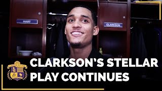 Jordan Clarkson Continued His Stellar Play In Lakers Win Over New York Knicks