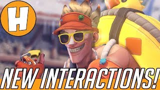 Overwatch - NEW Christmas Interactions + Voice Lines! (Tracer, Hanzo, Mercy + More) | Hammeh