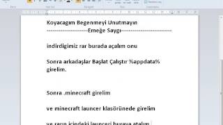Minecraft Update launcher Hatası Kesin Çözüm İzle dowload burada