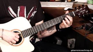 Gitarre lernen: Diamonds - Rihanna Akustik (HD POP)