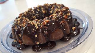 The Making of a Bundt Cake - Duncan Hines Triple Chocolate Decadent Cake Mix
