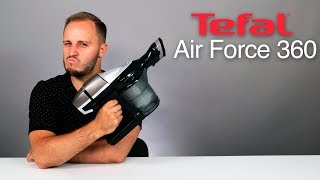 Обзор беспроводного пылесоса Tefal Air Force 360