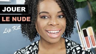 Jouer Jet Set Le Nude Lip Kit Lipstick Swatches | PuckerUpBabe