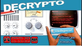Vidéorègle Jeu de Société " DECRYPTO " par Yahndrev (#628)