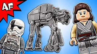 Lego Star Wars 8: Last Jedi First Order HEAVY ASSAULT WALKER 75189 Speed Build