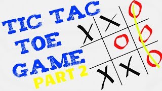 tic tac toe game in hindi using c++ | logic of tic tac toe game in c++ code using array |Part 2 of 4