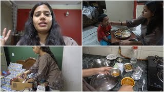 Monday Vlog || Spend Whole evening in arranging Wardrobe || Real Indian Home & Kitchen 2018.