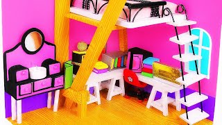 DIY Marinette's Miniatures ~ Dollhouse Room, Backpack, Diary