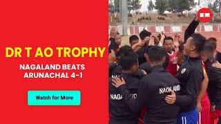 North East Dr T Ao Trophy: Nagaland beat Arunachal in 1st match
