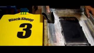 Printing numbers using line table press