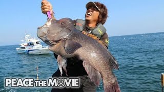 PEACE THE MOVIE #04「磯で釣れるものは全部釣る！」フカセ釣り・佐伯市鶴見の旅(後篇)/平和卓也(580)