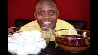 24 BOILED EGGS CHALLENGE W/BLOVE SAUCE BY BADDIETWINZ | EATING SHOW | HAPPY NEW YEAR | 삶은 달걀 24개 도전