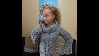 Crochet abrigo para adulto con trenzas parte 2 - con Ruby Stedman
