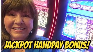JACKPOT HANDPAY! QUICK HIT WILD BLUE SLOT MACHINE BONUS