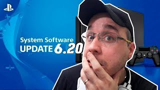 ATENÇÃO UPDATE 6.20 DO PS4 CHEGOU ! TODOS OS DETALHES