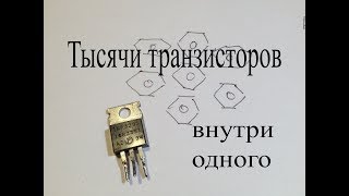HEXFET транзистор.Тысячи полевых транзисторов в корпусе одного.