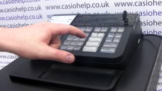 How to program preset price on Casio SE-S10 / PCR-T280 cash registers