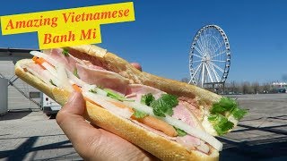 Vietnamese Banh Mi in Montreal Quebec | Drone Crash in Vieux-Port Vlog