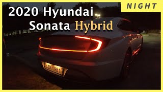 Night Drive with Hyundai Sonata 2020 - It’s got ‘Solar Panel’ on the roof | Sonata Hybrid
