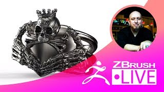 Sculpting, 3D Printing, & ZBrush 2018 - T.S. Wittelsbach - Episode 31