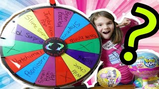 Mystery Wheel Of Prizes! Spin Wheel Challenge with LOL Suprise and More!