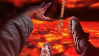 ПОЛ - ЭТО ЛАВА! ЧУТЬ НЕ УПАЛ В РАСКАЛЕННУЮ ЛАВУ! ВЫЖИВАНИЕ В HOT LAVA