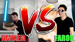 #AmixemFondVert ► AMIXEM VS FAROD  :  L'INCROYABLE COMBAT  !!!
