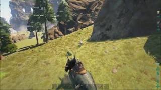ARK Survival Evolved#7 Альфа Карно, Лютоволки и как добыть цементную пасту