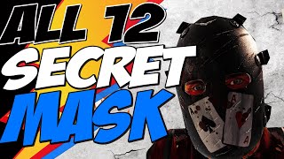 All 12 SECRET HUNTER MASKS LOCATIONS in The Division 2   How To Unlock all Masks