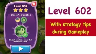 Inside Out Thought Bubbles Level 602 Tips and Strategy Gameplay Walkthrough Youtube No Boosters
