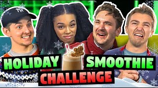 SMOOTHIE CHALLENGE (Christmas Food!)