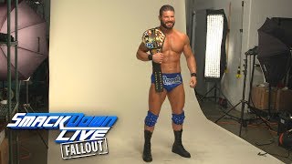 Behind the scenes of Roode's first U.S. Champion photoshoot: SmackDown LIVE Fallout, Jan. 16, 2018
