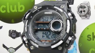 Спортивные часы SKMEI 1115 (серебряные)