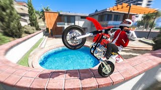 EPIC "REAL LIFE" MOTORBIKE STUNTS! (GTA 5 Stunt Mod)